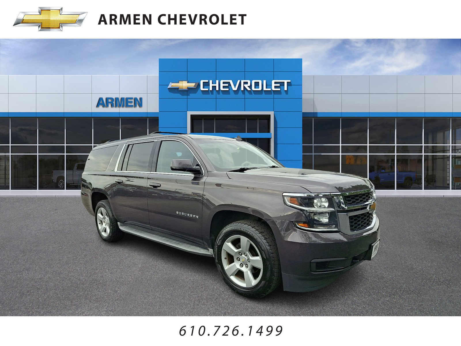 Certified 2015 Chevrolet Suburban LS w/ Max Trailering Package