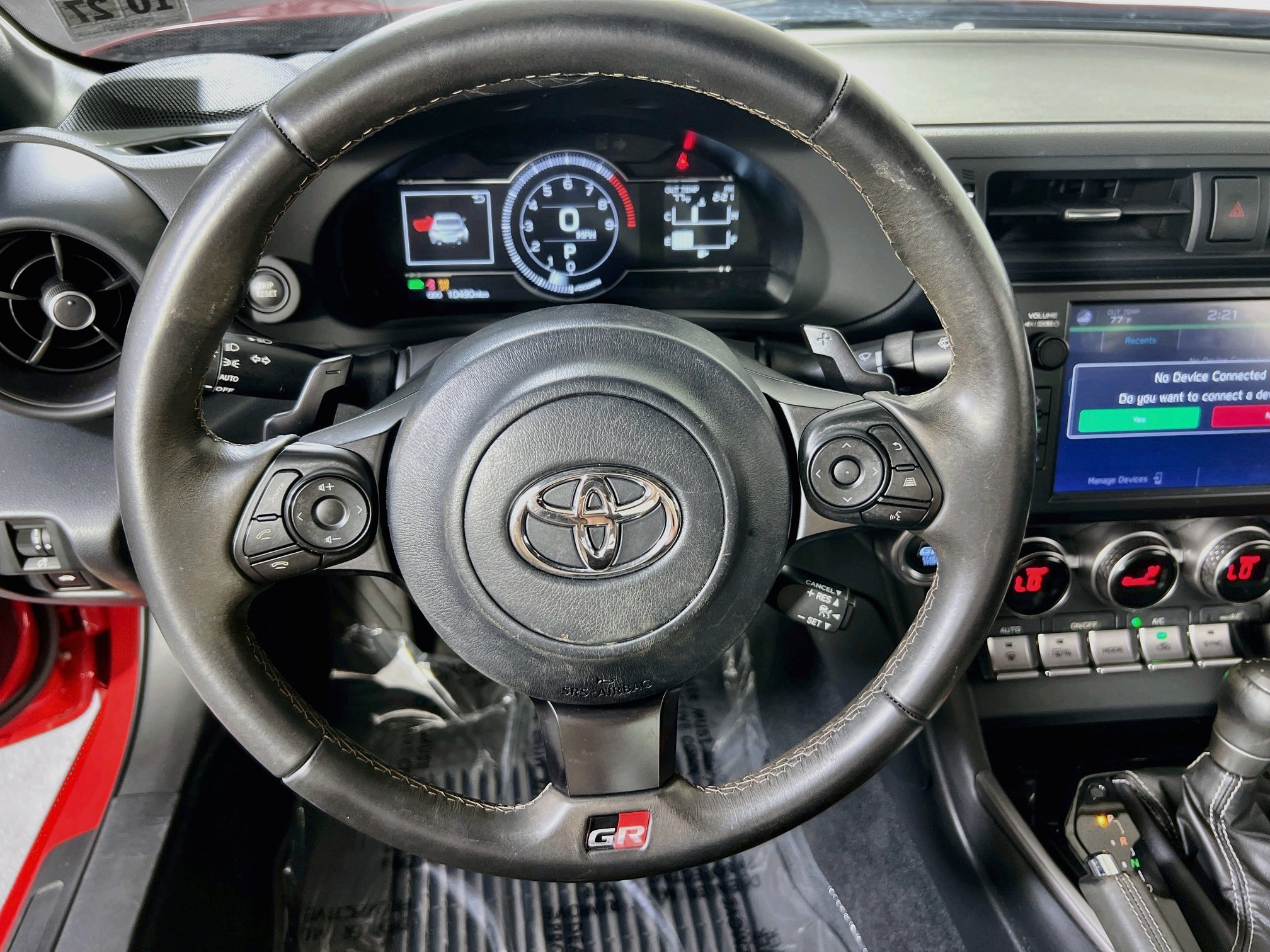 Used 2023 Toyota GR86 w/ ALL Weather Mat Package (TMS) RWD image 10