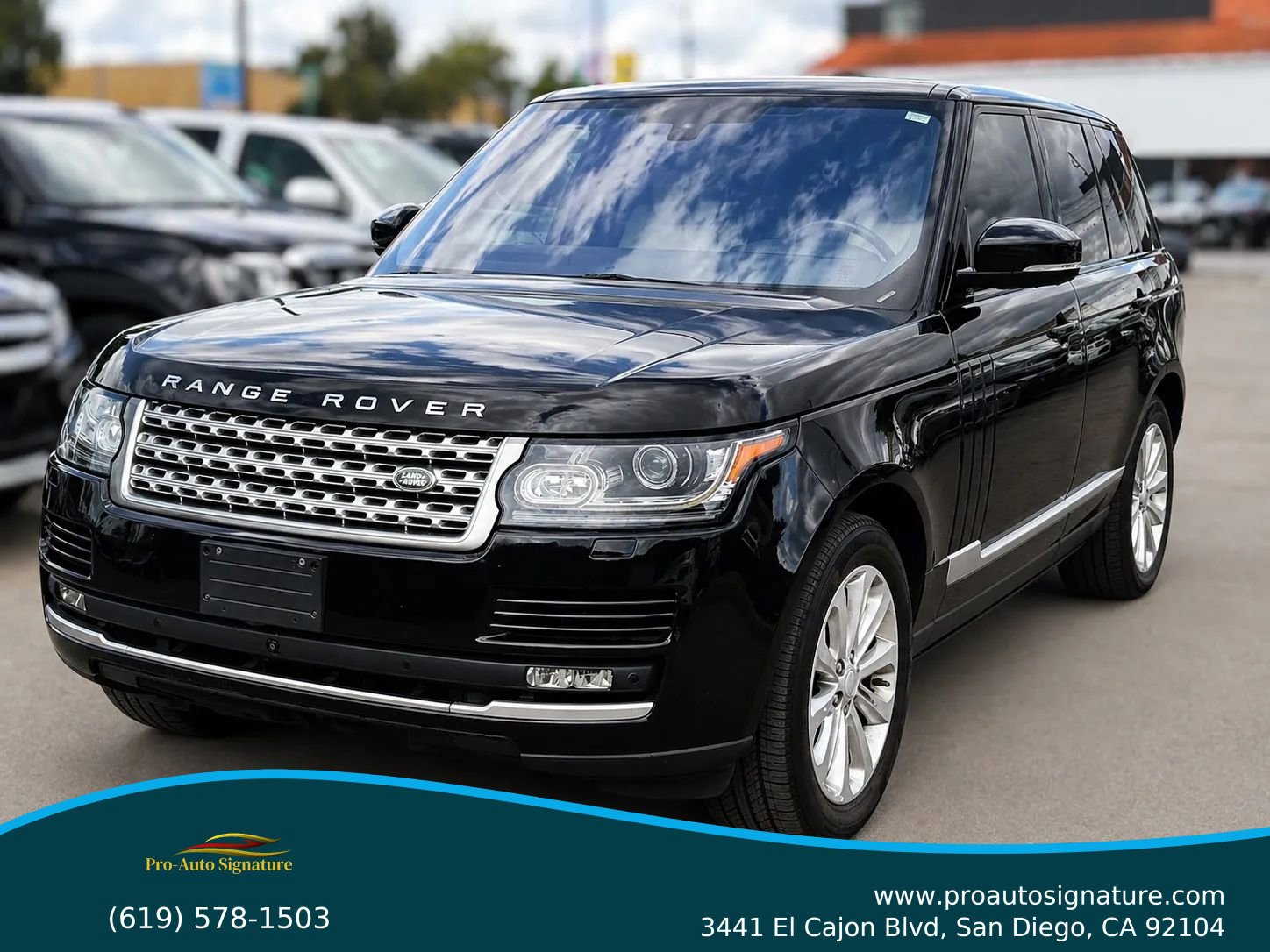 Used 2016 Land Rover Range Rover HSE