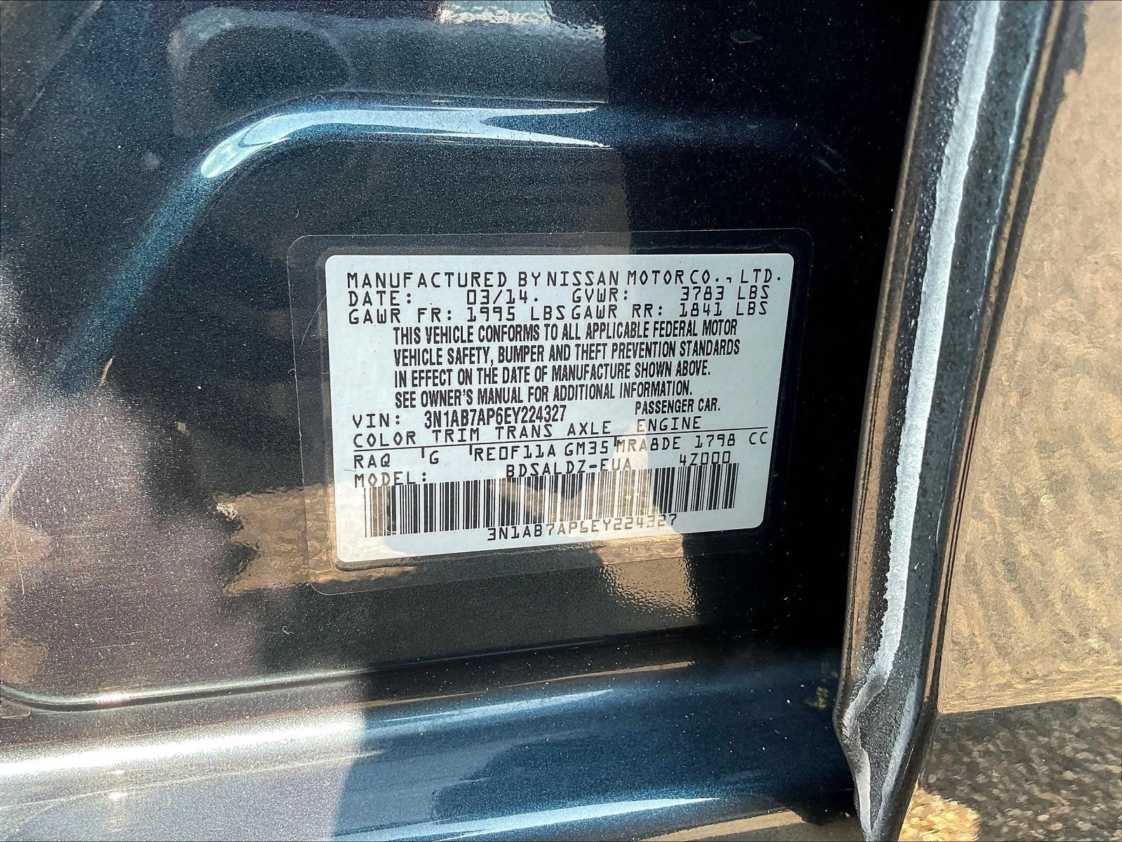 Used 2014 Nissan Sentra SV FWD image 18