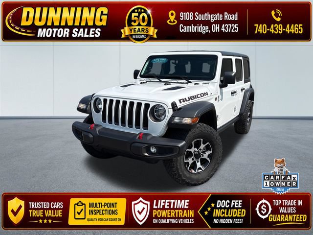 Used 2021 Jeep Wrangler Unlimited Rubicon w/ Safety Group AWD/4WD image 1