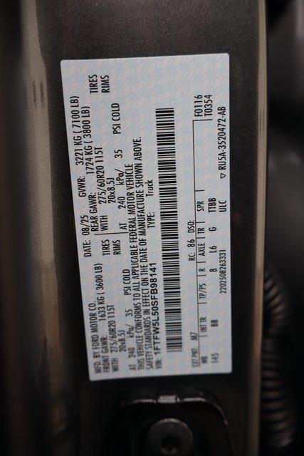 New 2025 Ford F150 Lariat w/ Equipment Group 502A High image 46