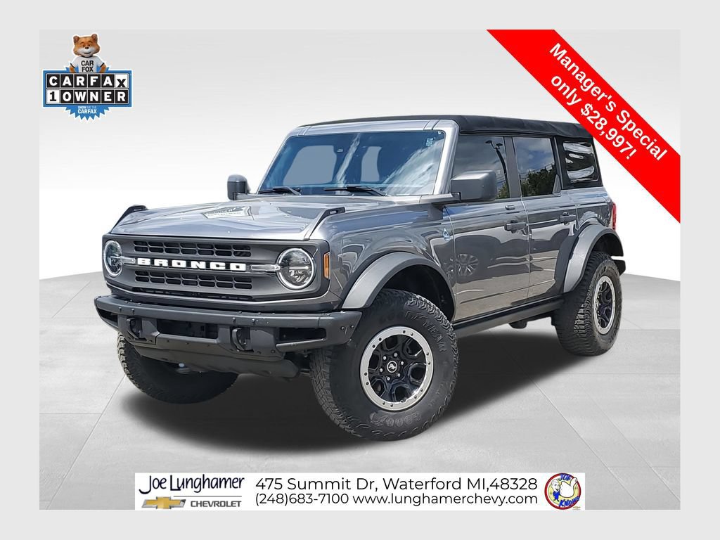 Used 2021 Ford Bronco Black Diamond w/ Sasquatch Package AWD/4WD image 1