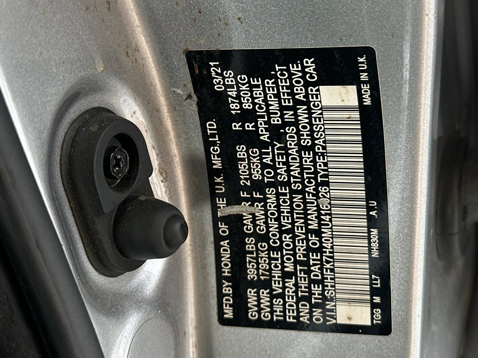 Used 2021 Honda Civic Sport image 26