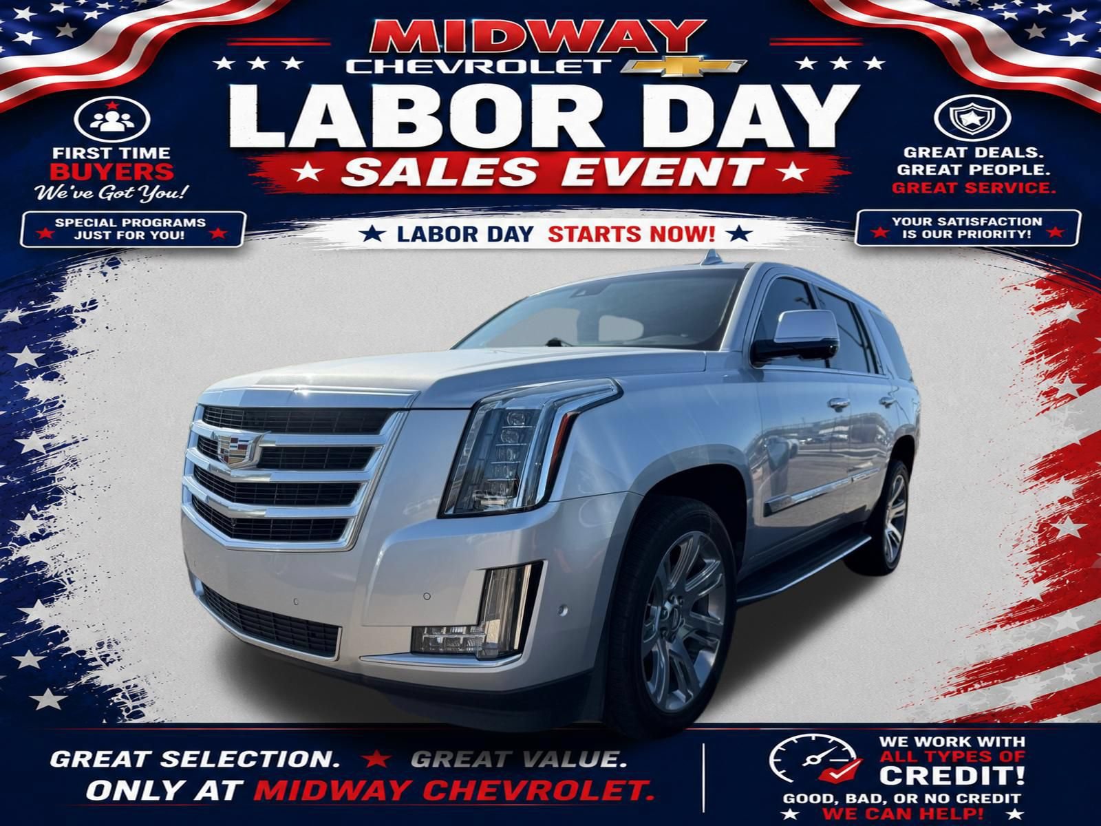 Certified 2018 Cadillac Escalade Luxury AWD/4WD image 1