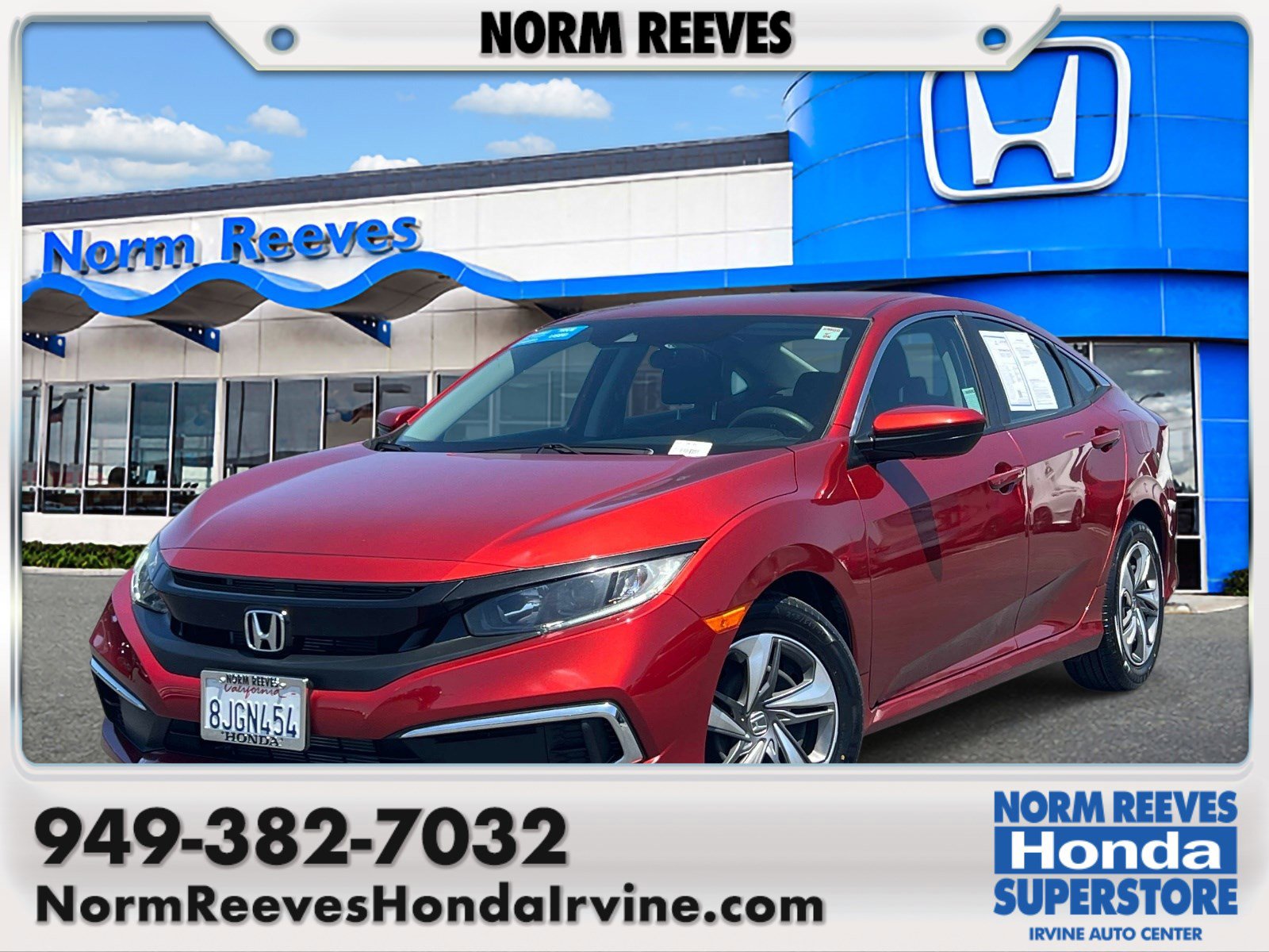 Certified 2019 Honda Civic LX