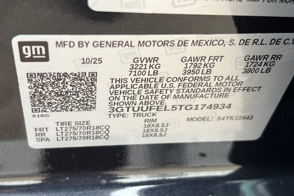 New 2026 GMC Sierra 1500 AT4X image 22