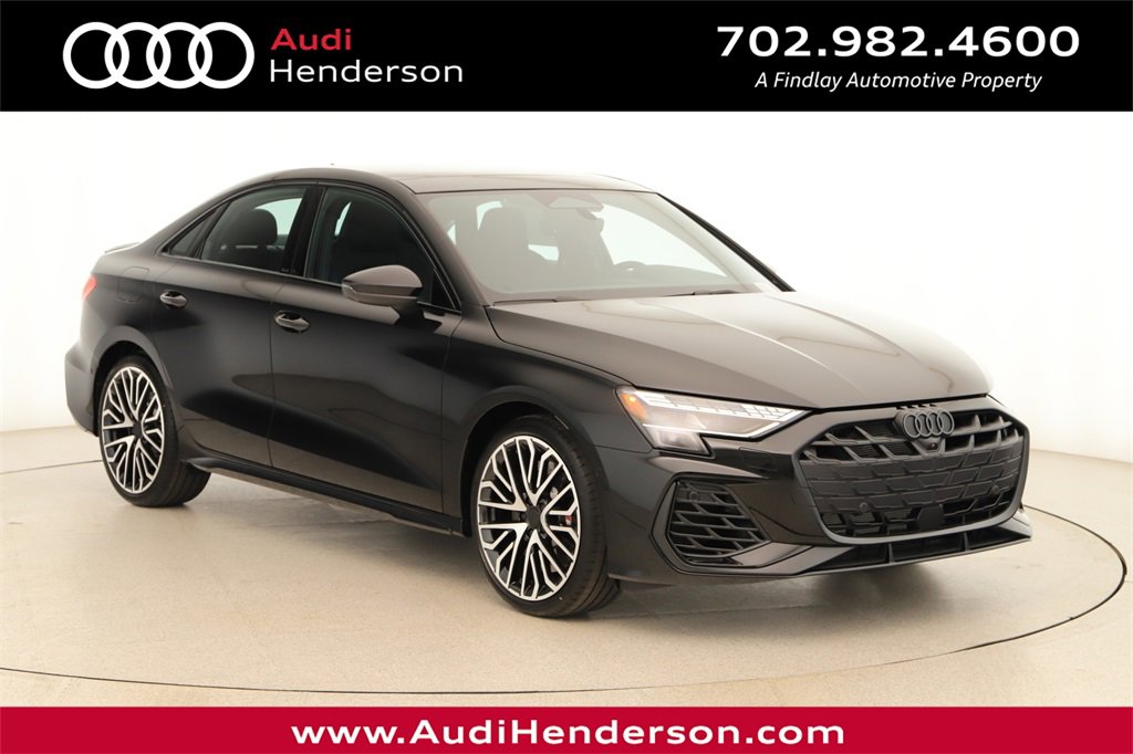 New 2026 Audi S3 Premium