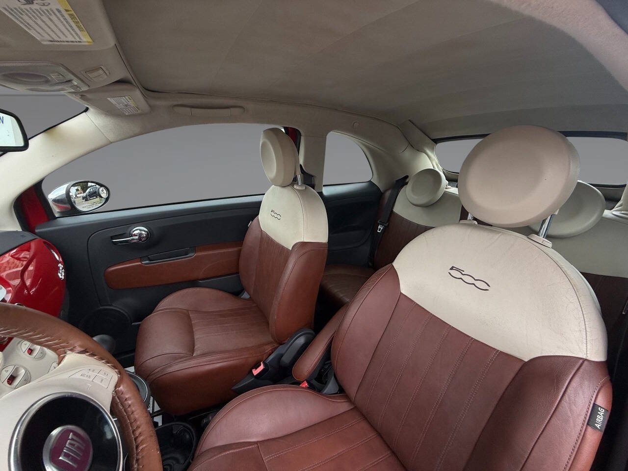 Used 2012 FIAT 500 Lounge w/ Luxury Leather Pkg FWD image 12