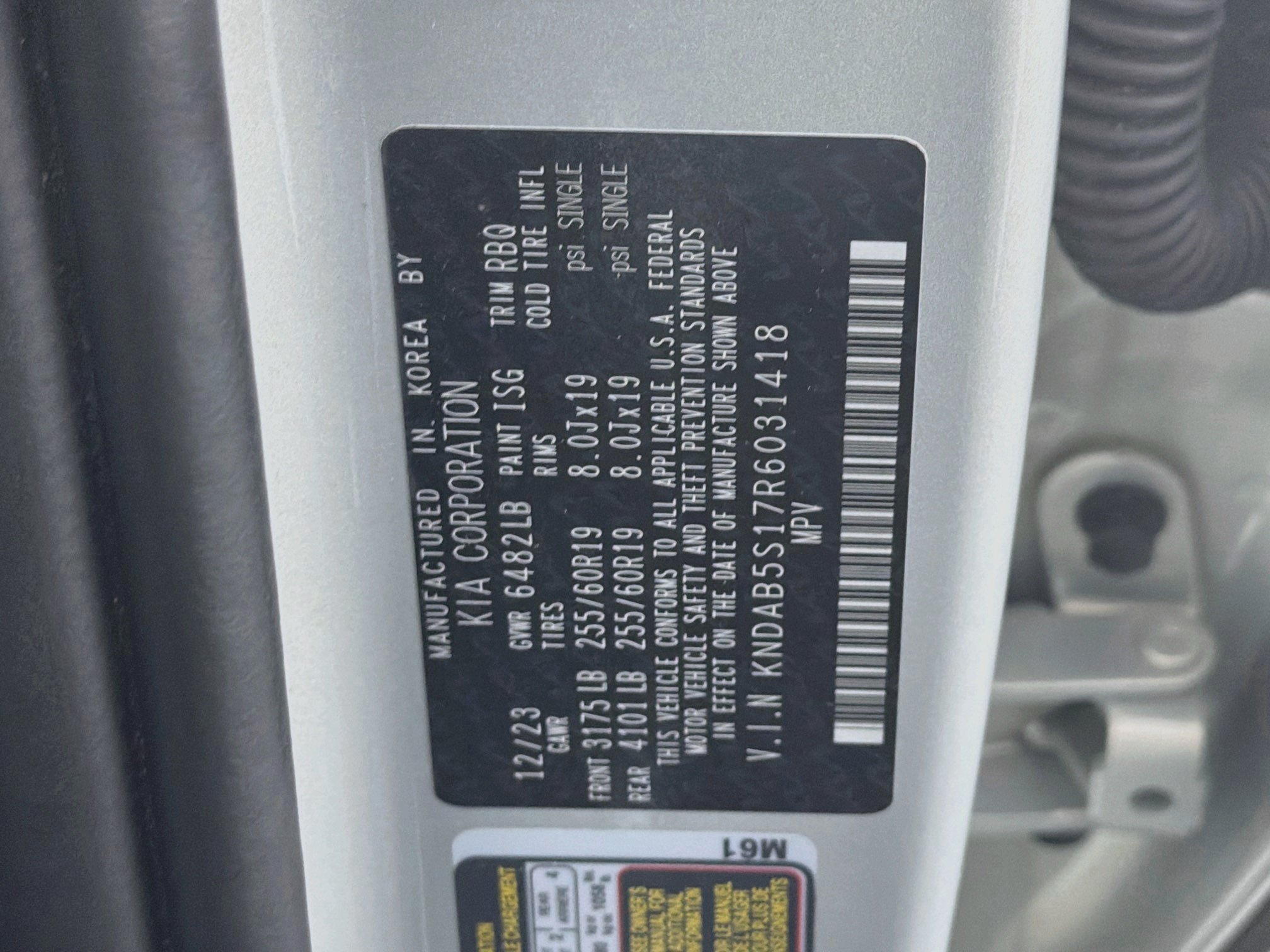 Used 2024 Kia EV9 Light Long Range RWD image 12