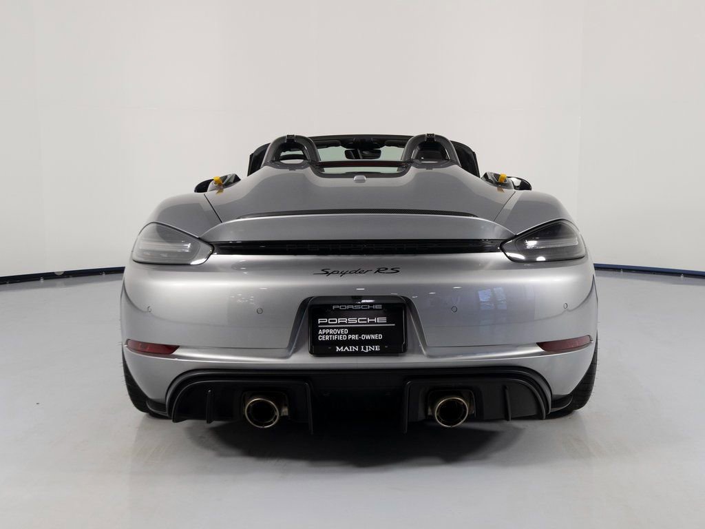 Certified 2025 Porsche 718 Boxster Spyder RS image 9
