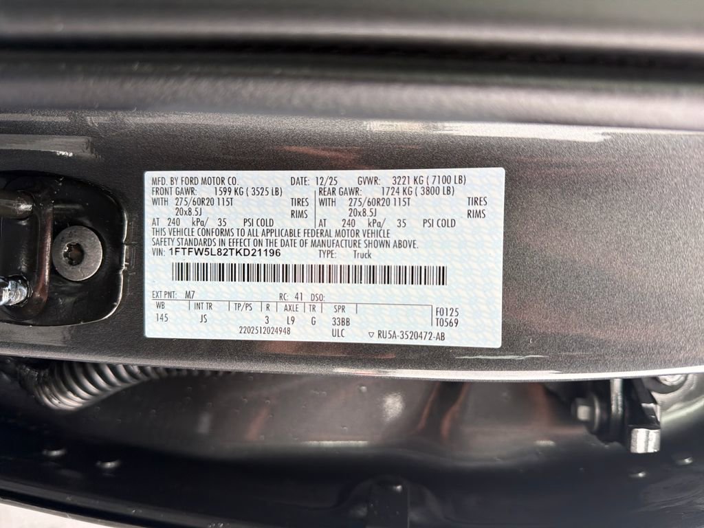 New 2026 Ford F150 Lariat w/ Equipment Group 501A Mid image 29