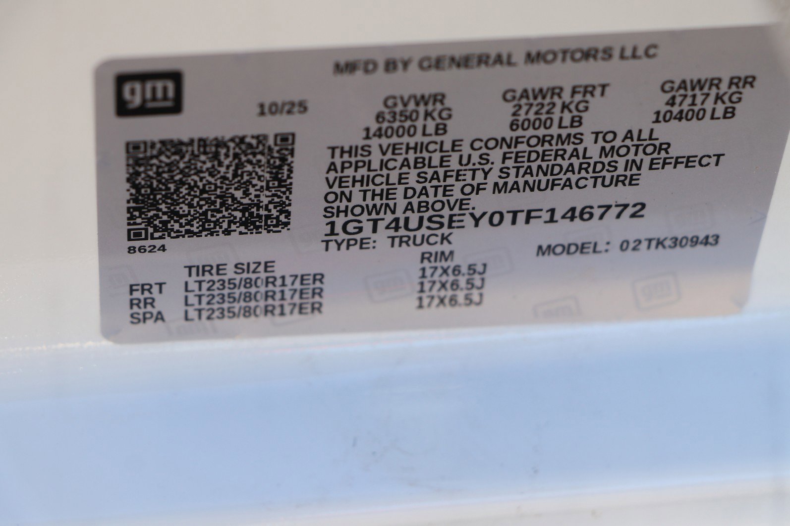 New 2026 GMC Sierra 3500 Pro w/ 1SA Pro Safety Plus Package image 34