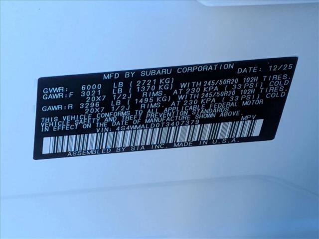 New 2026 Subaru Ascent Bronze Edition image 19