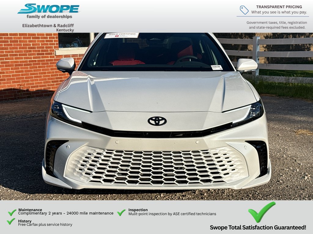 Certified 2026 Toyota Camry XSE w/ Premium Plus Package FWD image 8