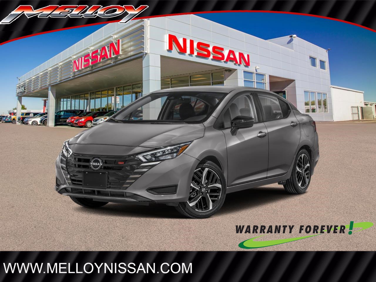 New 2025 Nissan Versa SR w/ Trunk Package