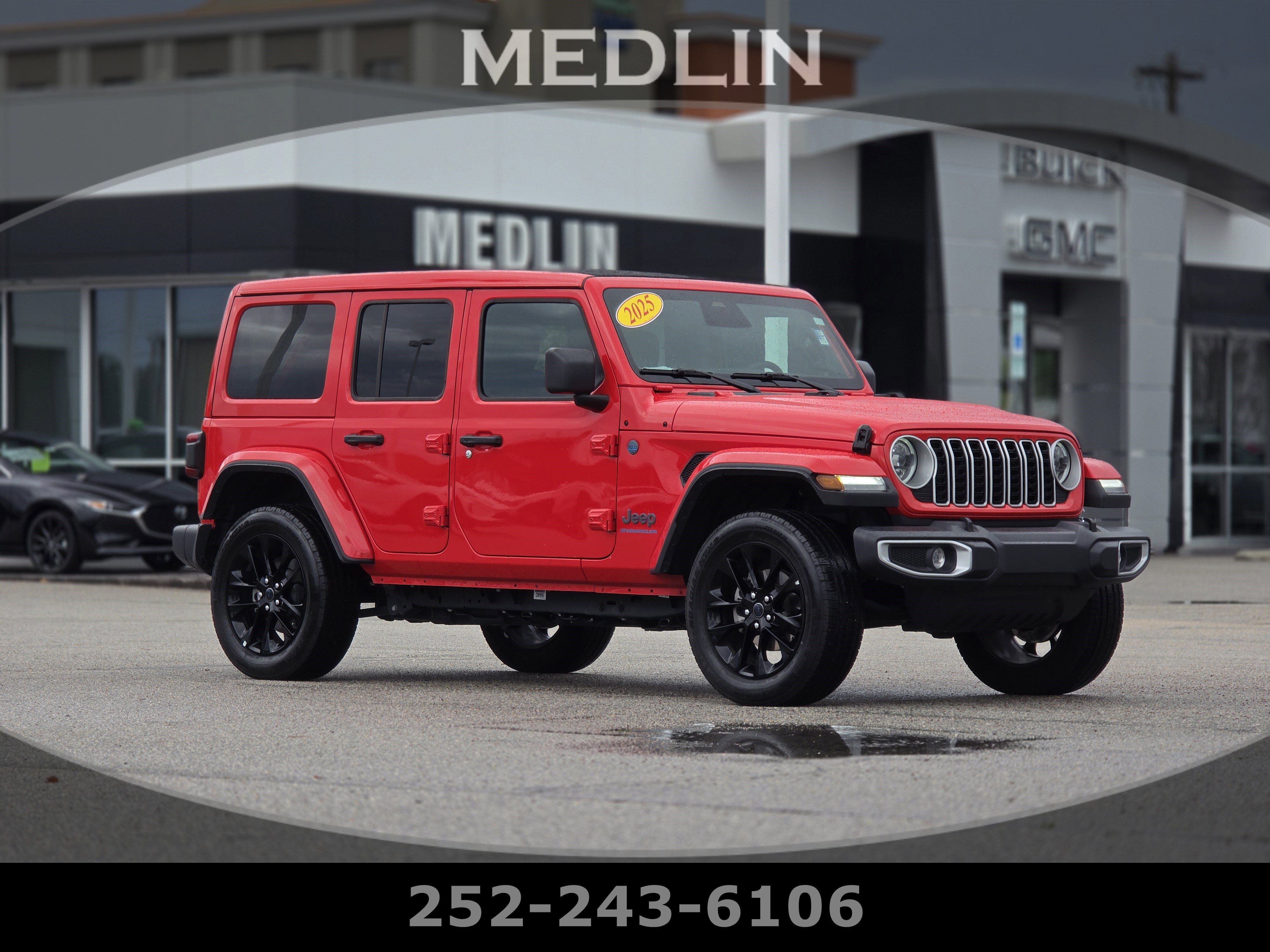 Used 2025 Jeep Wrangler Sahara w/ Safety Group image 1