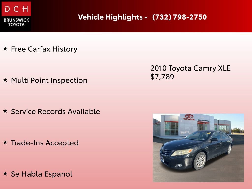 Used 2010 Toyota Camry XLE image 4