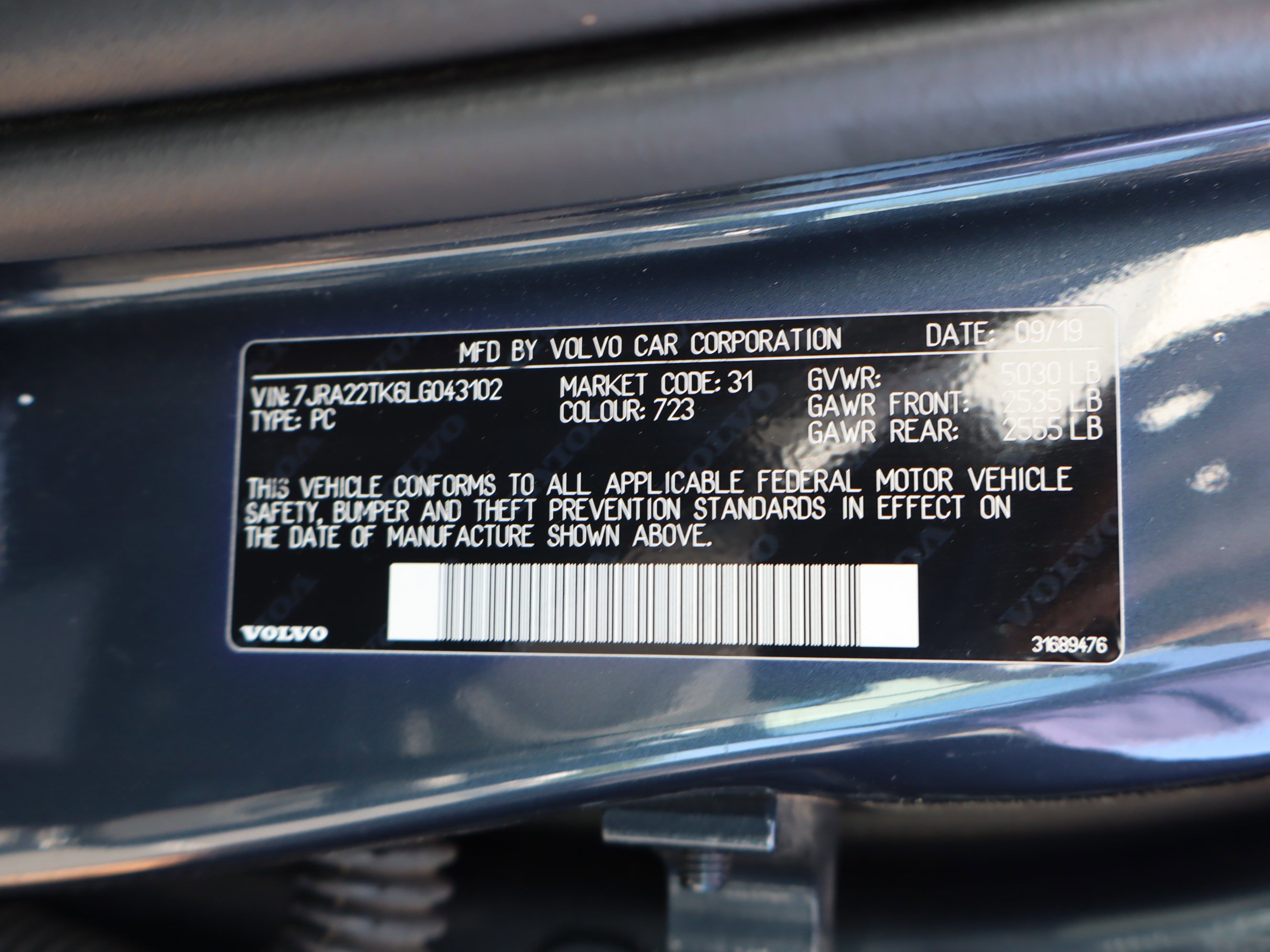 Used 2020 Volvo S60 T6 Momentum image 42