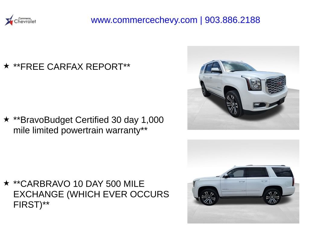 Used 2019 GMC Yukon Denali w/ Denali Ultimate Package AWD/4WD image 5