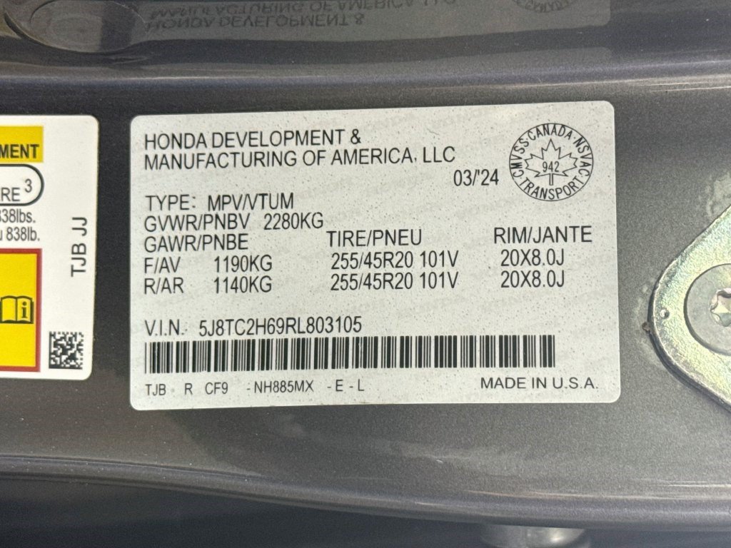Used 2024 Acura RDX w/ Advance Package AWD/4WD image 38