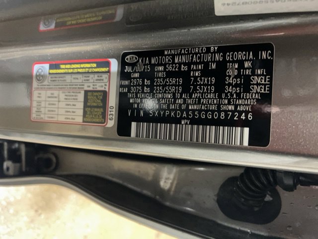 Used 2016 Kia Sorento SX AWD/4WD image 34