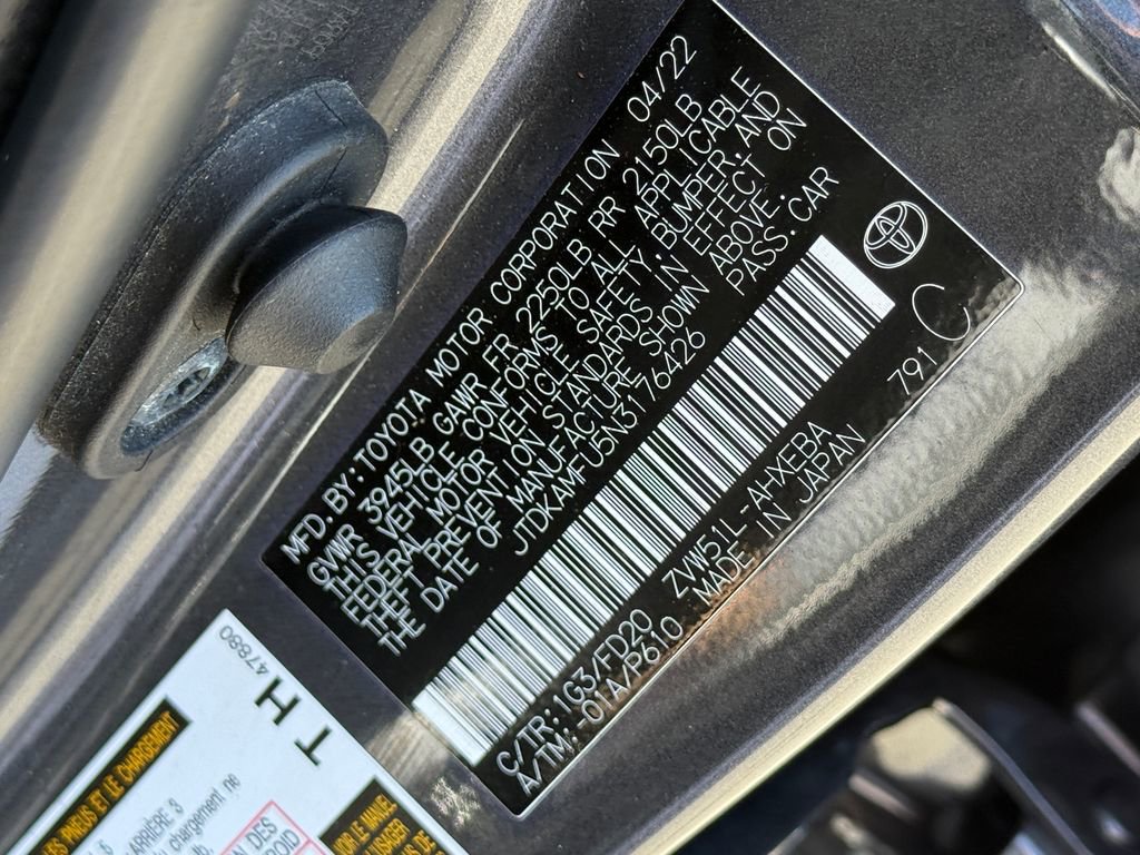 Used 2022 Toyota Prius LE image 31