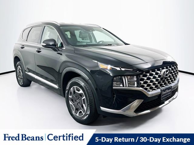 Certified 2023 Hyundai Santa Fe Blue w/ Cargo Package image 1
