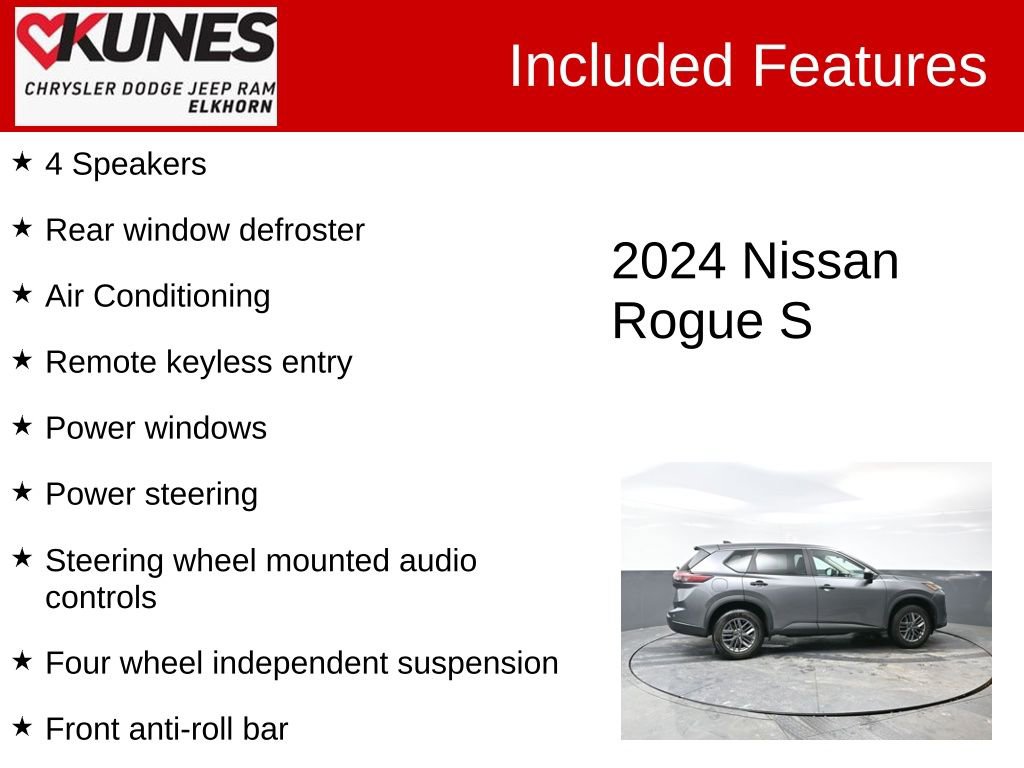 Used 2024 Nissan Rogue S image 3