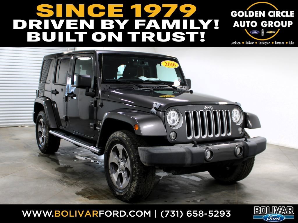 Used 2016 Jeep Wrangler Unlimited Sahara w/ Dual Top Group image 1
