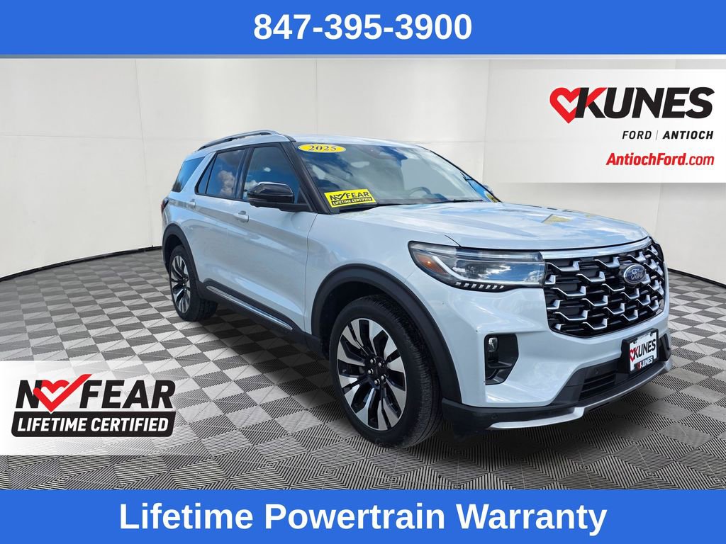 Used 2025 Ford Explorer Platinum w/ LUX Leather Package AWD/4WD image 1