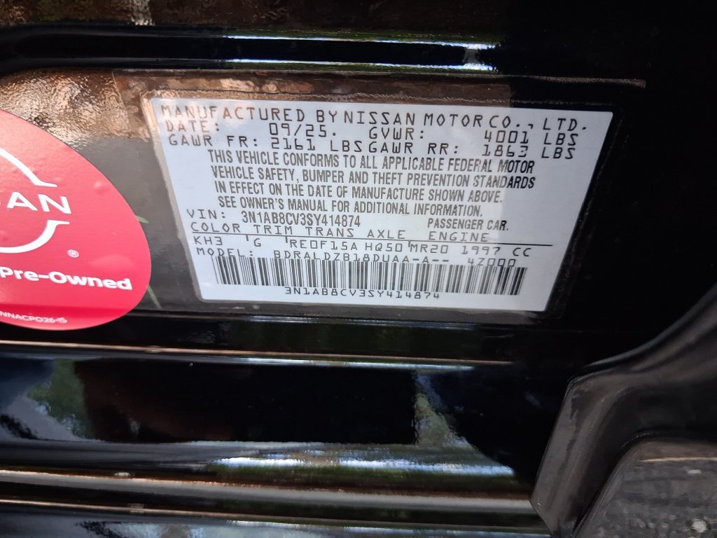 Certified 2025 Nissan Sentra SV w/ All-Weather Package FWD image 30