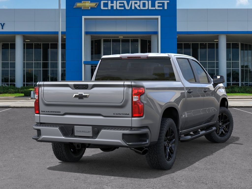 New 2026 Chevrolet Silverado 1500 Custom w/ Turbomax Blackout Package RWD image 4