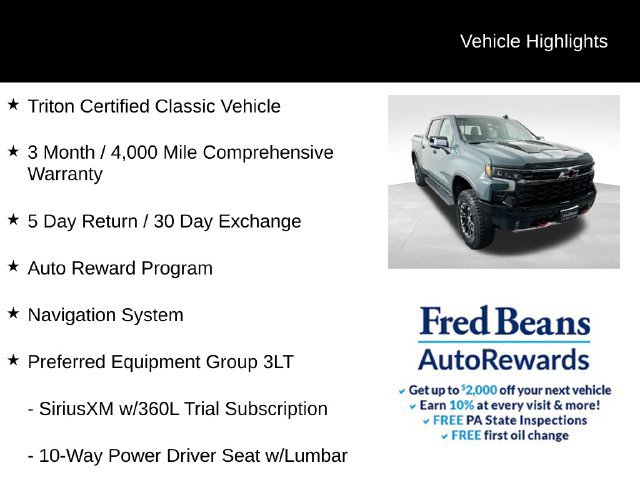 Used 2025 Chevrolet Silverado 1500 ZR2 w/ Technology Package AWD/4WD image 5