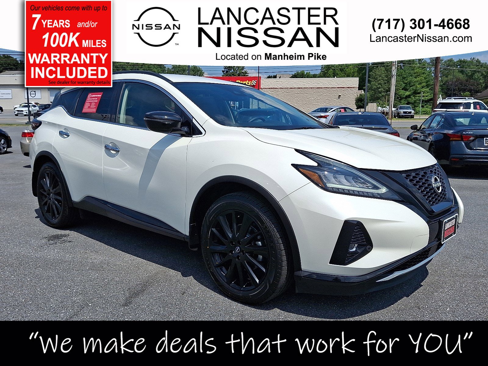Certified 2024 Nissan Murano SV w/ SV Midnight Edition Package