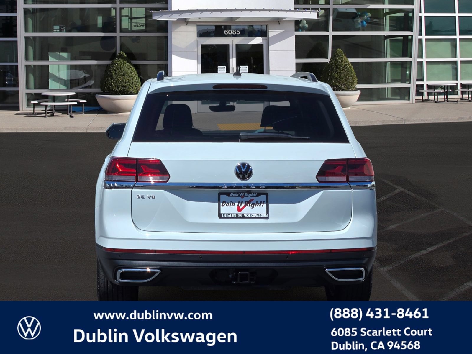Certified 2023 Volkswagen Atlas SE w/ Panoramic Sunroof Package FWD image 5