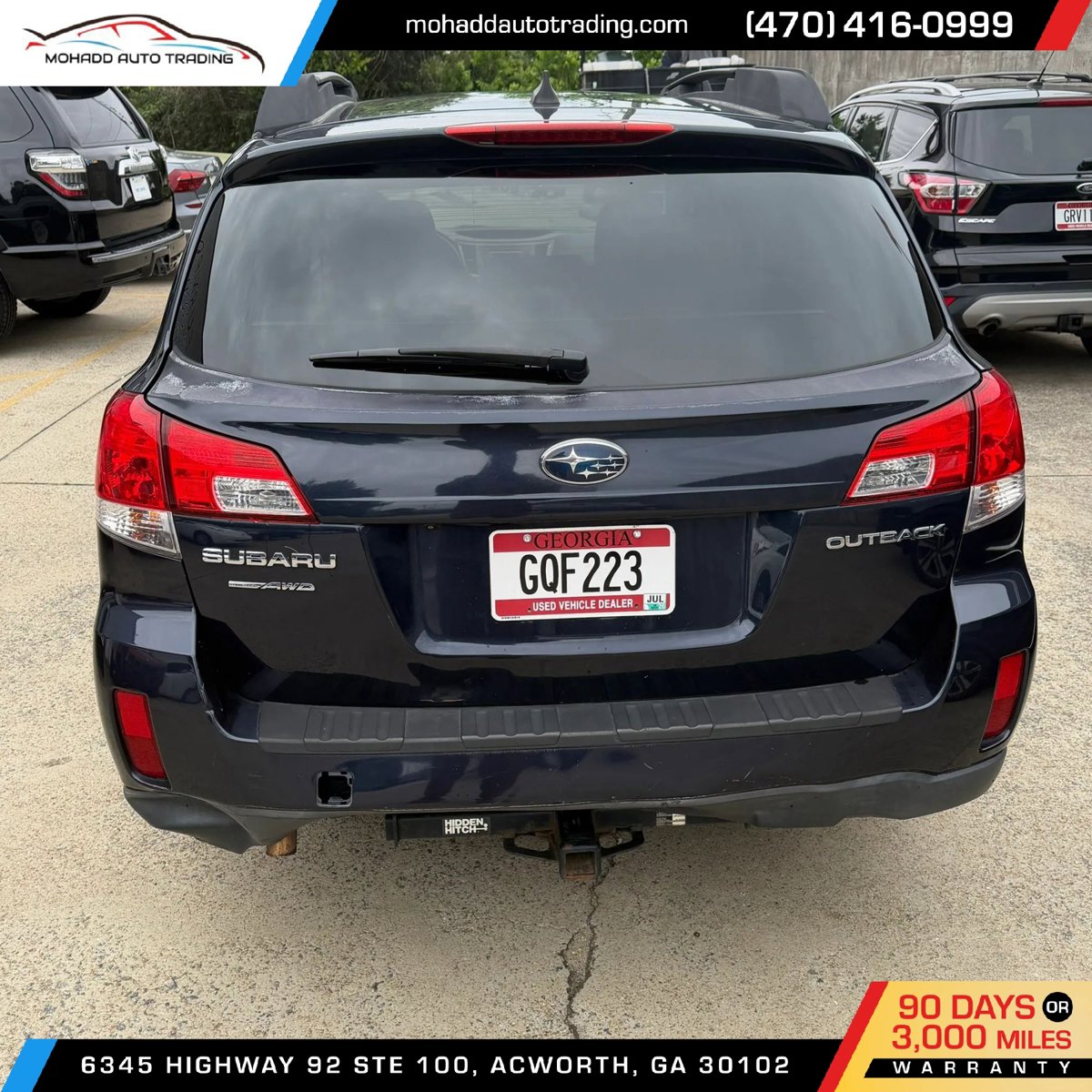 Used 2012 Subaru Outback 2.5i Limited w/ Moonroof Pkg AWD/4WD image 4