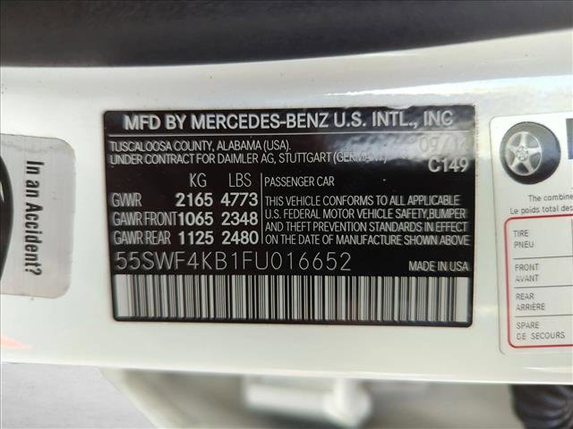 Used 2015 Mercedes-Benz C 300 4MATIC Sedan image 15