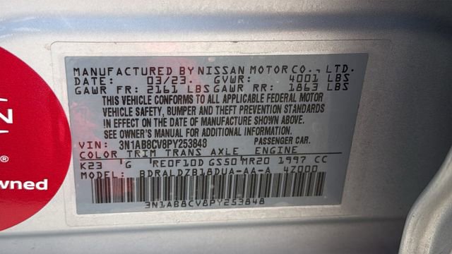 Certified 2023 Nissan Sentra SV image 30