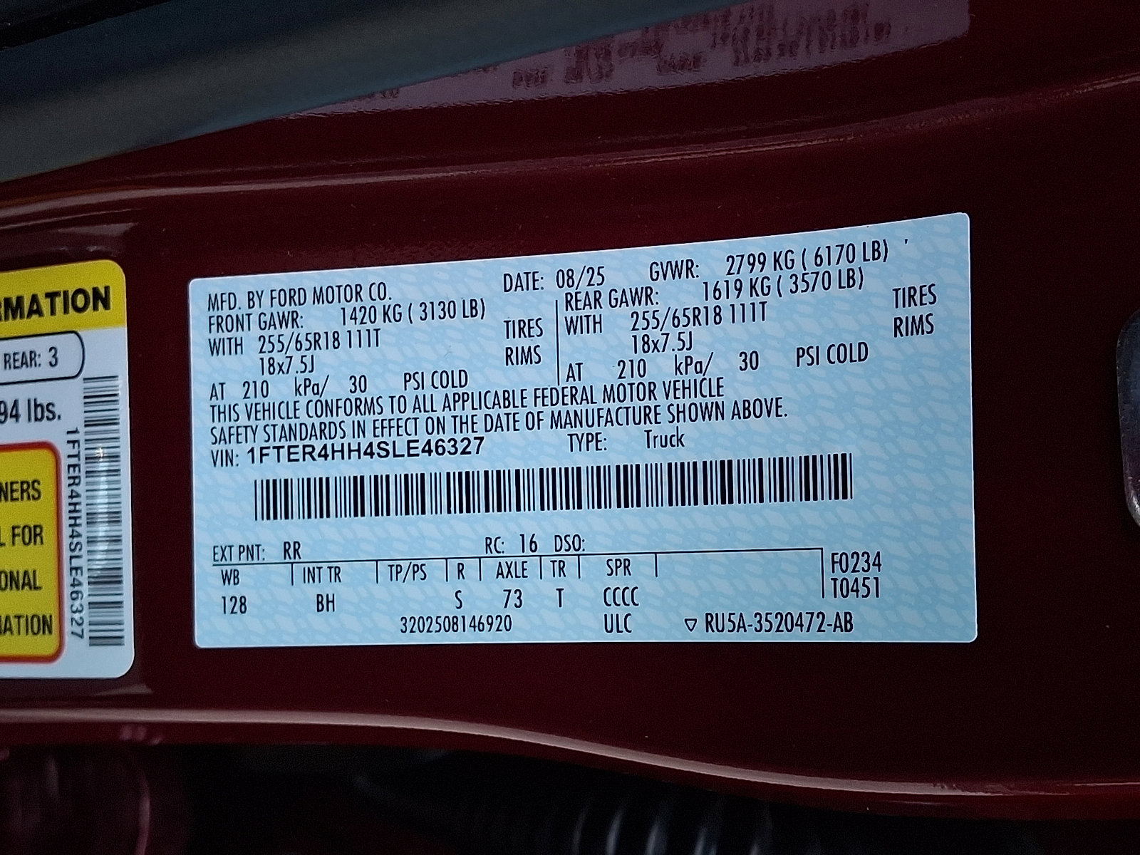 Used 2025 Ford Ranger XLT image 27