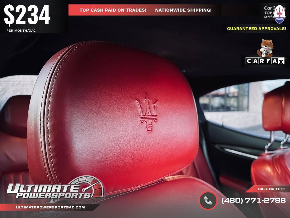 Used 2014 Maserati Ghibli S Q4 AWD/4WD image 28