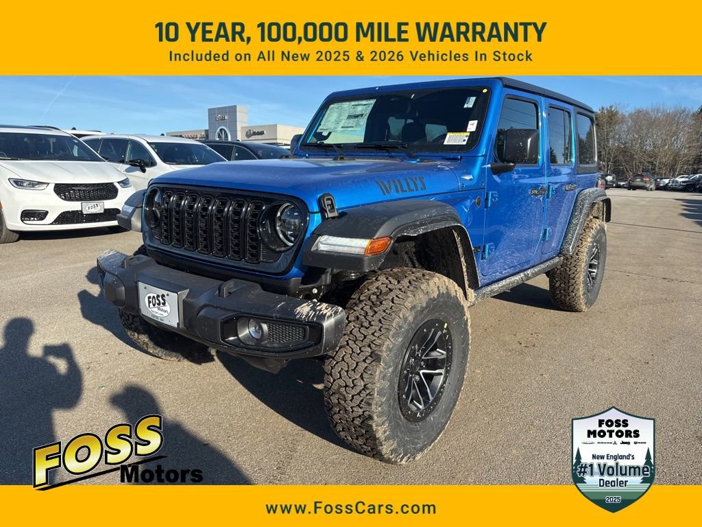 New 2026 Jeep Wrangler Willys