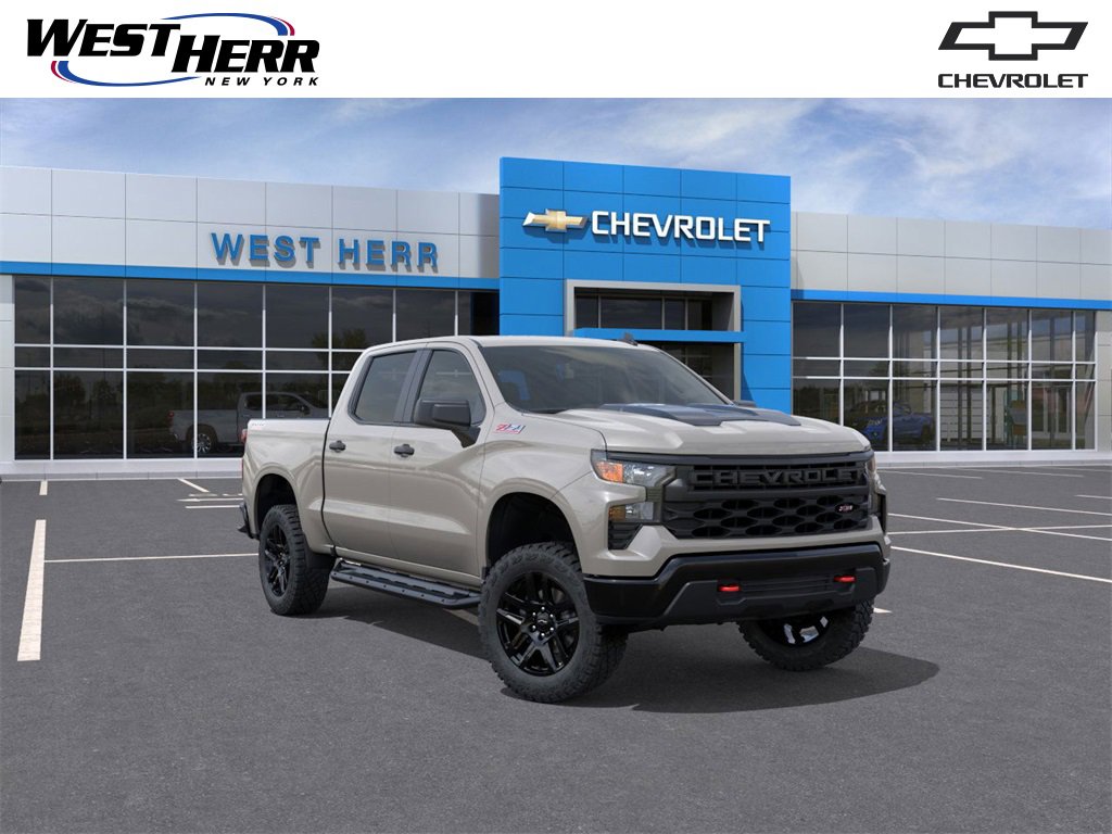 New 2026 Chevrolet Silverado 1500 Custom Trail Boss w/ LPO, Dark Essentials Package