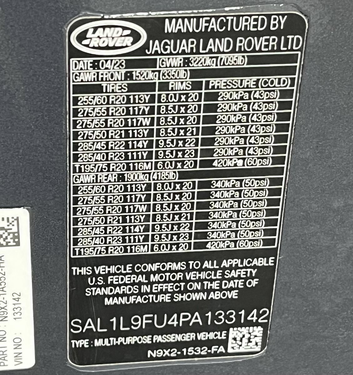 Used 2023 Land Rover Range Rover Sport SE Dynamic AWD/4WD image 18