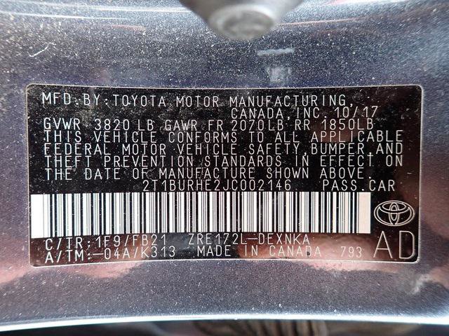 Certified 2018 Toyota Corolla LE image 13