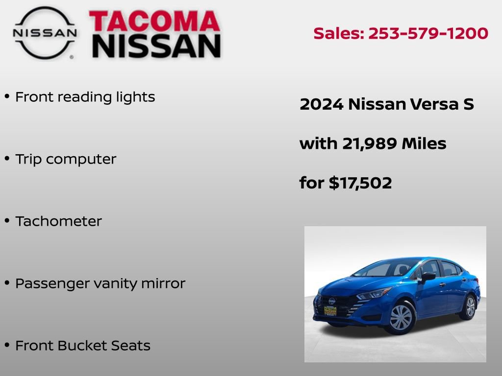 Used 2024 Nissan Versa S image 18