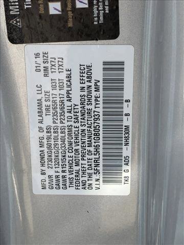 Used 2016 Honda Odyssey EX-L image 27