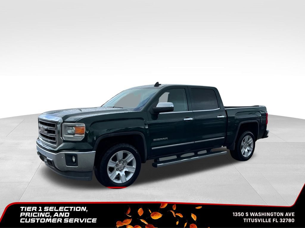 Used 2015 GMC Sierra 1500 SLT w/ Driver Alert Package RWD image 2