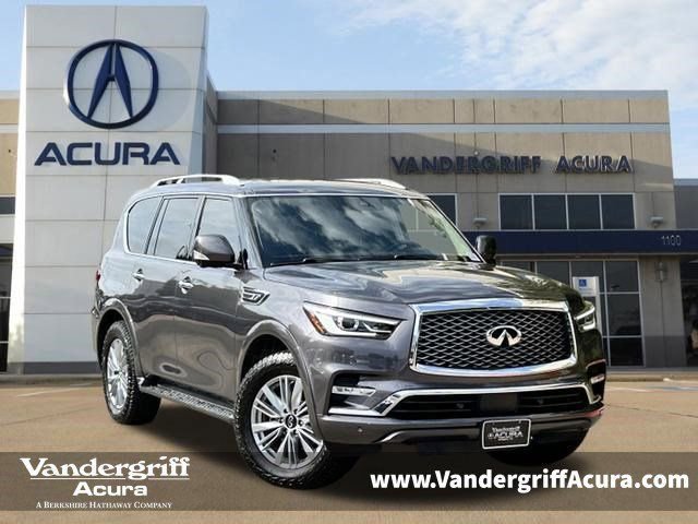 Used 2022 INFINITI QX80 Luxe w/ Cargo Package image 1