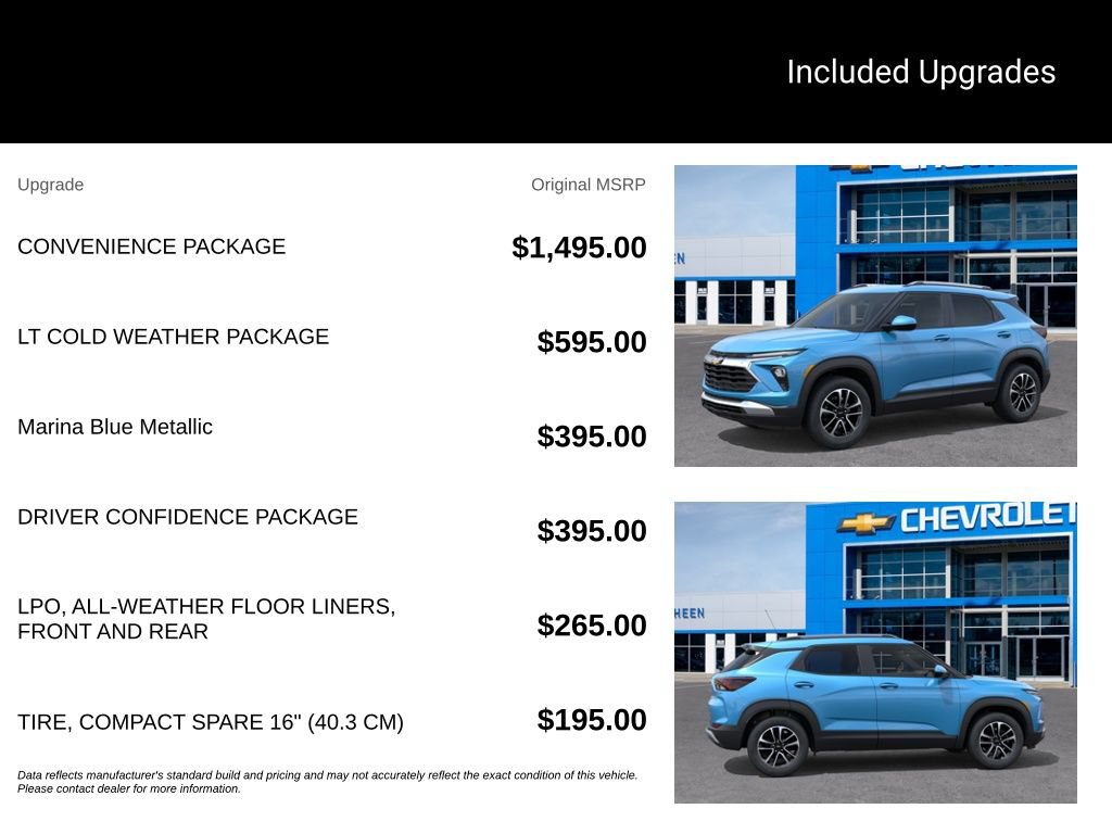 New 2026 Chevrolet TrailBlazer LT w/ Convenience Package AWD/4WD image 5